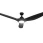 Devanti 64 Inch Ceiling Fan DC Motor w/Light w/Remote - Black