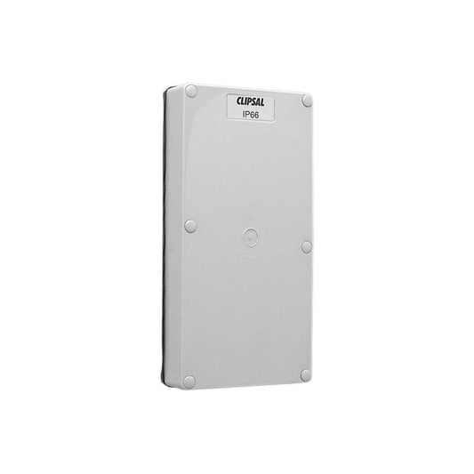 Clipsal 56 Series 2 Gang Mounting Enclosure Lid Grey